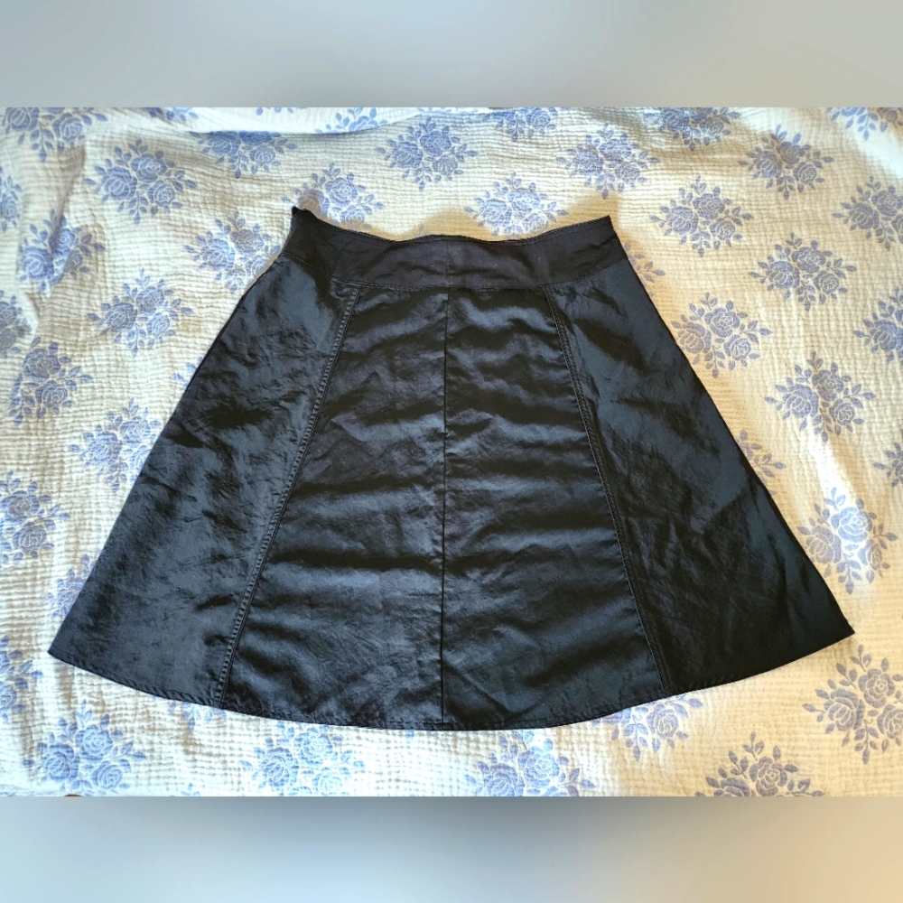 Massimo Black A-line Skirt